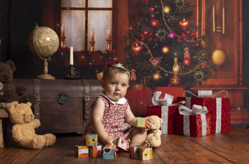 Mini séance photo Noël en studio à Plescop dans le Morbiha
